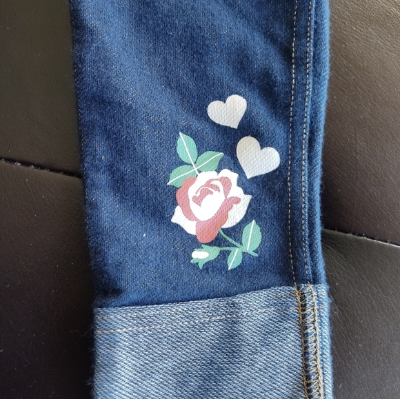 Little Lass Girls' Floral Fox Top and Leggings Set Size 2T - Picture 6 of 7